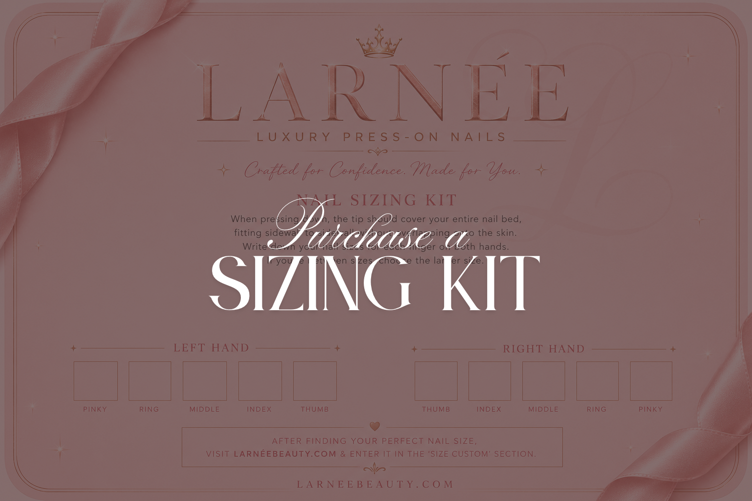 Larneé Beauty Sizing Kit 💎